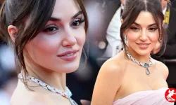 Hande Erçel Cannes'da Tüm Dikkatleri Üzerine Çekti! Hakan Sabancı Ortalarda Yoktu