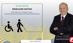 BAŞKAN TAVLI, "ÜNYE, ENGELLERİ DEĞİL, KALPLERİ BİRLEŞTİREN BİR ŞEHİR”