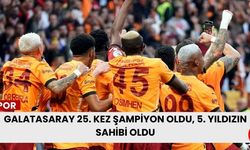 2024-2025 Sezonunda Süper Lig Şampiyonu Galatasaray!