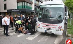 Samsun’da Yayaya Otobüs Çarptı! Yaşlı Adam Yaralandı
