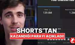 Youtube Shorts'tan Ne Kadar Kazandığını Açıkladı