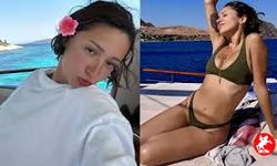Zeynep Bastık tekne tatilinden peş peşe paylaştı! Bikinili pozlarına beğeni yağdı
