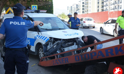 Samsun’da Kaza İhbarına Giden Polis Aracı Otomobille Çarpıştı: 4 Yaralı