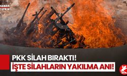 Tele 1 PKK'nın Silah Yakma Görüntülerini Böyle Yayınladı