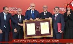 Samsun’a 101 Yıl Sonra İstiklal Madalyası Takdim Edildi