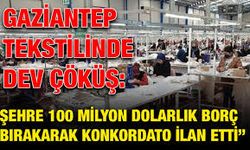 Ekonomik Kriz Derinleşiyor: Tekstil ve Sanayi Sektöründe Konkordato Alarmı