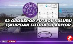İŞKUR Üzerinden Futbolcu Aradılar! 52 Orduspor’un İlanı Sosyal Medyayı Salladı