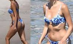 Hande Erçel Bodrum Tatilinde Fit Görünümüyle Göz Kamaştırdı