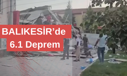 📍 Balıkesir – Sındırgı’da 6,1 Büyüklüğünde Deprem