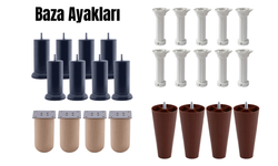 Badem10 Ahşap Baza Ayakları ile Doğal Bir Görünüm Sağlayın