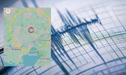 Osmaniye'nin Kadirli İlçesinde Peş peşe 3,8 Deprem Meydana geldi !