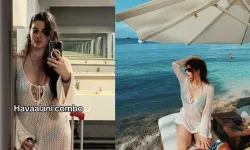 Derin Talu Havaalanında Şok Edici Bir Görüntüyle Kameralara Yansıdı! Bikini ve Pareo ile Tepki Çekti