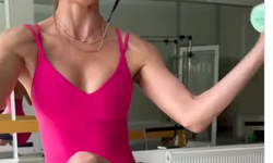 Ebru Şallı'dan Spor Salonunda Cesur Poz