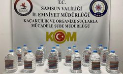 Samsun’da Kaçak Alkol Operasyonu: 90 Litre Etil Alkol Ele Geçti