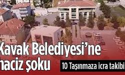 Kavak Belediyesi’nin 10 Taşınmazına Haciz Şoku