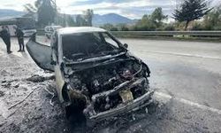 Samsunspor’un Yıldızı Musaba Ölümden Döndü: Kiralık Araç Alev Topuna Döndü