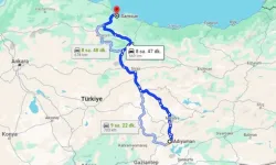 Adıyaman Samsun Arası Kaç Km?