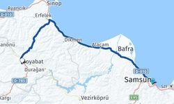 Samsun Boyabat Arası Kaç Km? Yolculuk Ne Kadar Sürer?