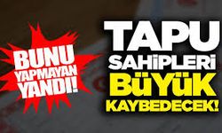 Konut Sahiplerine Kritik Uyarı: Tapu Harçlarında 2026 Öncesi Son Fırsat