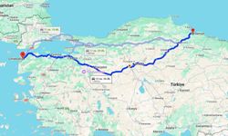 Samsun Çanakkale Arası Kaç Km?