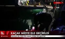 Samsun’da Polis 200 Kilo Kaçak Kara Kıllı Midye Ele Geçirdi