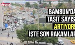 Samsun’da Araç Sayısı Hızla Yükseliyor