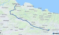 Sivas Samsun Arası Kaç Km? Yolculuk Süreleri