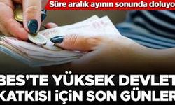 BES’te Son Gün Alarmı: 31 Aralık’a Kadar Yatıran Devlet Desteğini Kapıyor