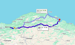 Düzce Samsun Arası Kaç Saat? Ulaşım Detayları