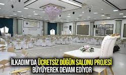İlkadım’da Mutluluğa Açılan Kapı: Ücretsiz Düğün Salonu Projesiyle 105 Çift Evlendi