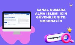Sanal Numara Alma İşlemi için Güvenilir Site: Smsonay.io