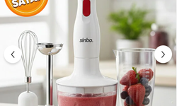 Sinbo Shb-3147 3 Fonksiyonlu El Blender Seti Fiyatı Ne Kadar?