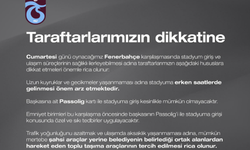 Trabzonspor'dan Fenerbahçe Maçı Öncesi Önemli Açıklamalar...