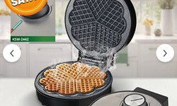 Kiwi Ksm-2442 Yapışmaz Plakalı Paslanmaz Çelik Waffle Makinesi Kaç TL?