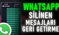Telefonda Silinen WhatsApp Mesajları Geri Getirilebilir mi?