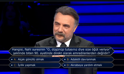 Milyoner Yarışmasında Sorulan Soru İzleyenleri Şaşırttı! Sizce Cevap Ne?