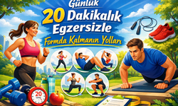 Günlük 20 Dakikalık Egzersizle Formda Kalmanın Yolları