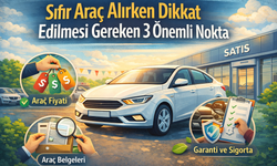 Sıfır Araç Alırken Dikkat Edilmesi Gereken 3 Önemli Nokta