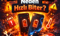 Telefon Bataryası Neden Hızlı Biter? İşte En Sık Karşılaşılan Nedenler...