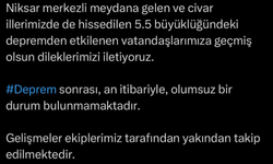 Tokat’ta Meydana Gelen Deprem Sonrası Valilik Açıklama Yaptı!