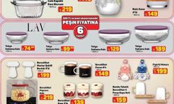 A101 5 Mart Aktüel Ürünlerde Cam ve Mutfak Ürünlerinde Dikkat Çeken Fiyatlar
