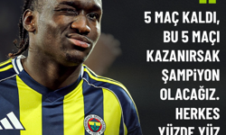 Sidiki Cherif: Önümüzde 5 Maç Kaldı! Kazanırsak Şampiyonuz!