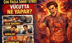 Çok Fazla Sinir- Stres Vücutta Ne Yapar?