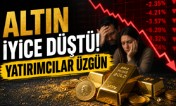 Altın Fiyatları İyice Düştü! Yatırımcılar Üzgün