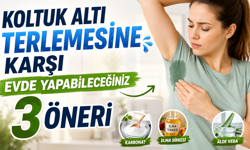 Koltuk Altı Terlemesine Karşı Evde Yapabileceğiniz 3 Öneri