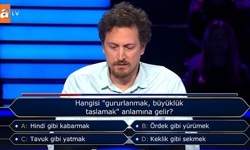 Kim Milyoner İster Olmak Yarışmasında Şaşırtan Yarışmacı!