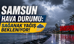 Samsun'da Pazartesinden Cuma Gününe Kadar Yağış Bekleniyor!