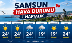 Samsun Hava Durumu 1 Haftalık