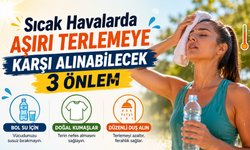 Sıcak Havalarda Aşırı Terlemeye Karşı Alınabilecek 3 Önlem