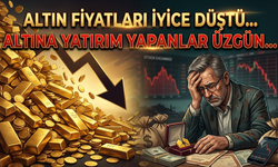 Altın Fiyatları İyice Düştü... Altına Yatırım Yapanlar Üzgün...